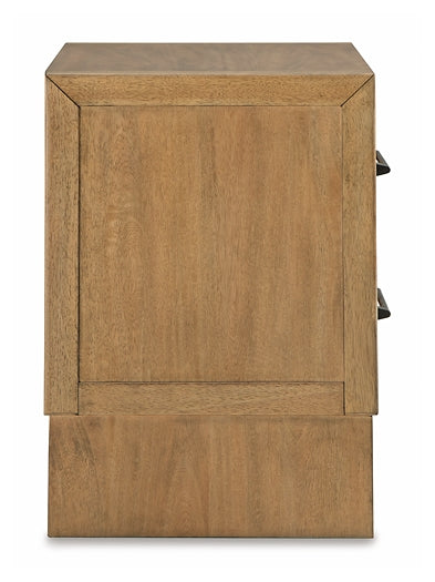 Sherbana Two Drawer Night Stand