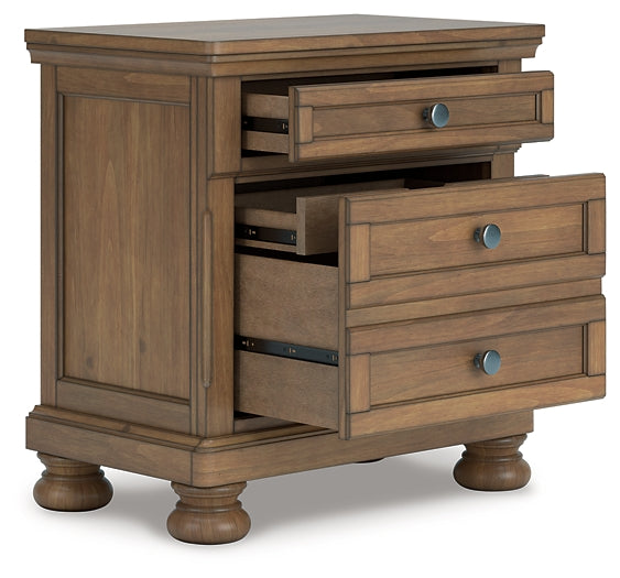 Feddinger Two Drawer Night Stand