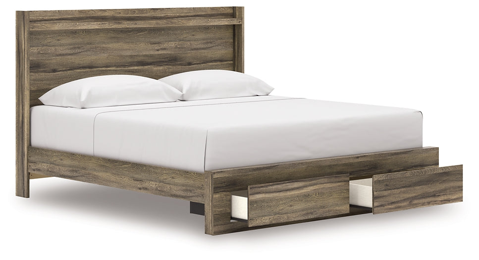 Elbrim King Panel Storage Bed