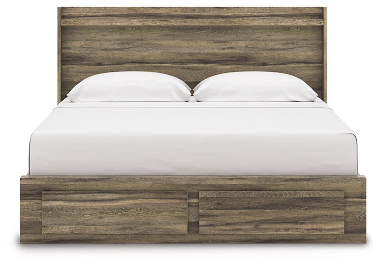 Elbrim King Panel Storage Bed
