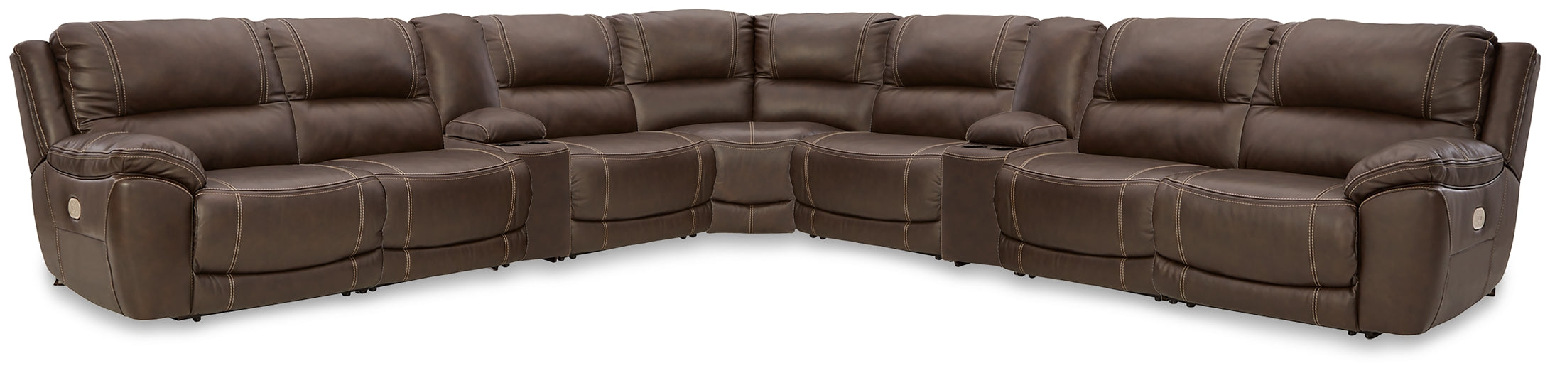 Dunleith 9-Piece Power Reclining Sectional