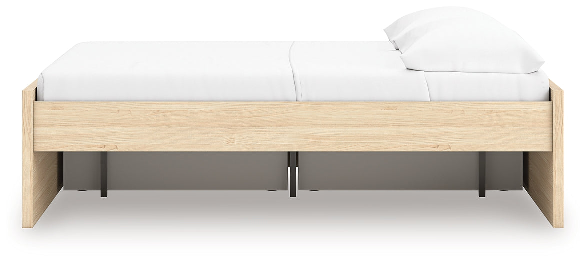 Onita Full Platform Bed with 1 Side Storage