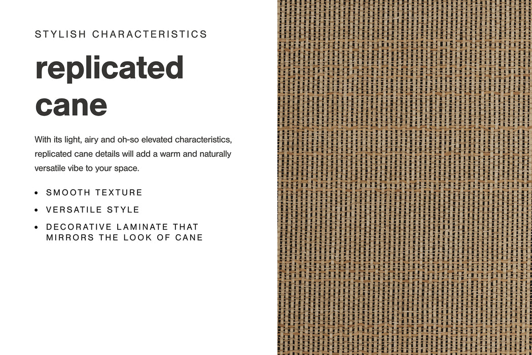 Cielden Full Upholstered Panel Bed with Mirrored Dresser, Chest and Nightstand