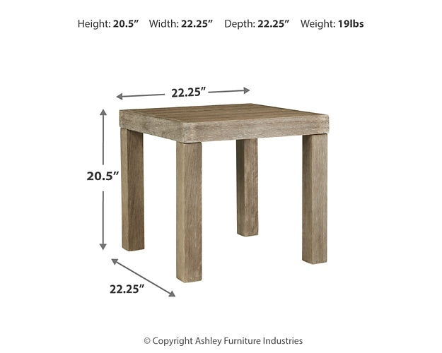 Silo Point Square End Table