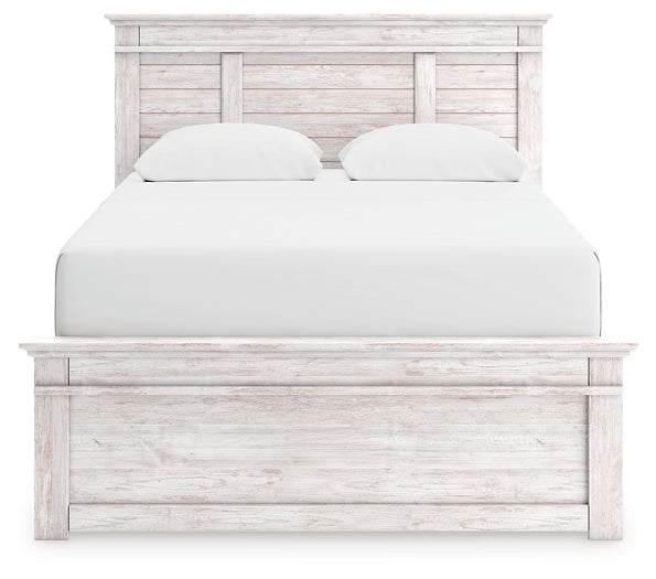 Makidern Queen Panel Bed