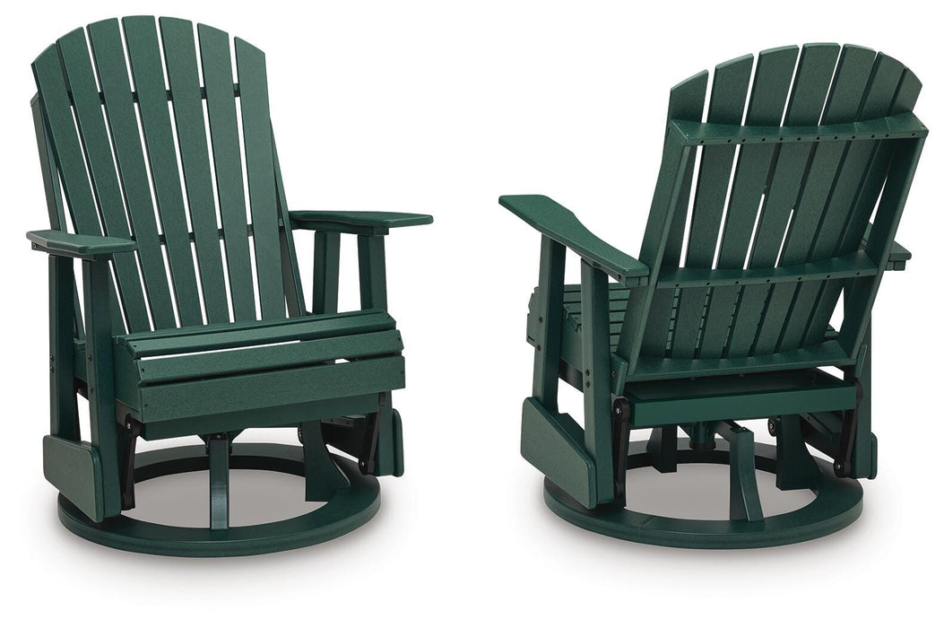 Shell Beach Swivel Glider Chair