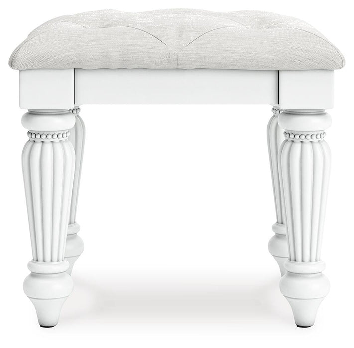 Kozlani Vanity Upholstered Stool