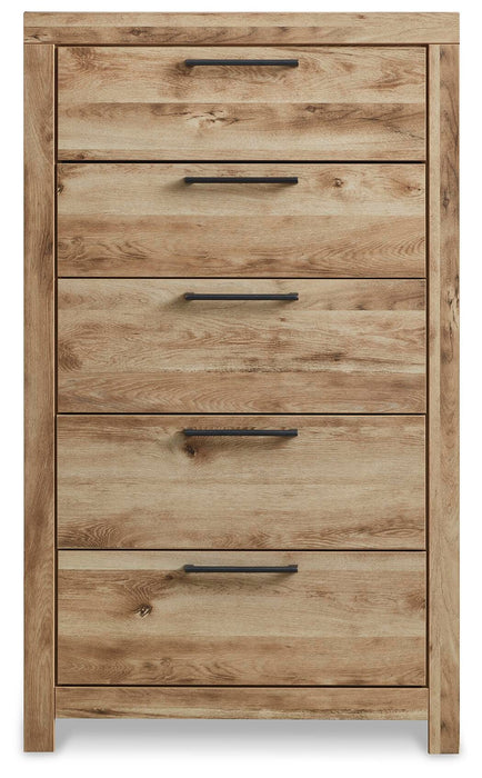 Hyanna Full Panel Headboard, Dresser, Mirror, Chest and Nightstand