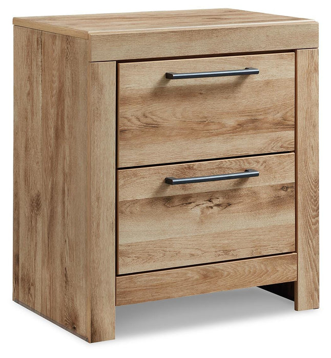 Hyanna Twin Panel Bed with 2 Side Storage, Dresser, Mirror and Nightstand