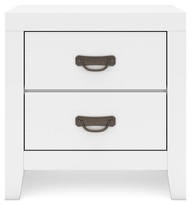 Binterglen Twin Panel Bed, Dresser, Mirror, Chest and Nightstand