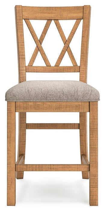 Havonplane Counter Height Dining Table and 8 Barstools