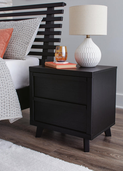 Danziar King Panel Bed, Dresser, Mirror and Nightstand