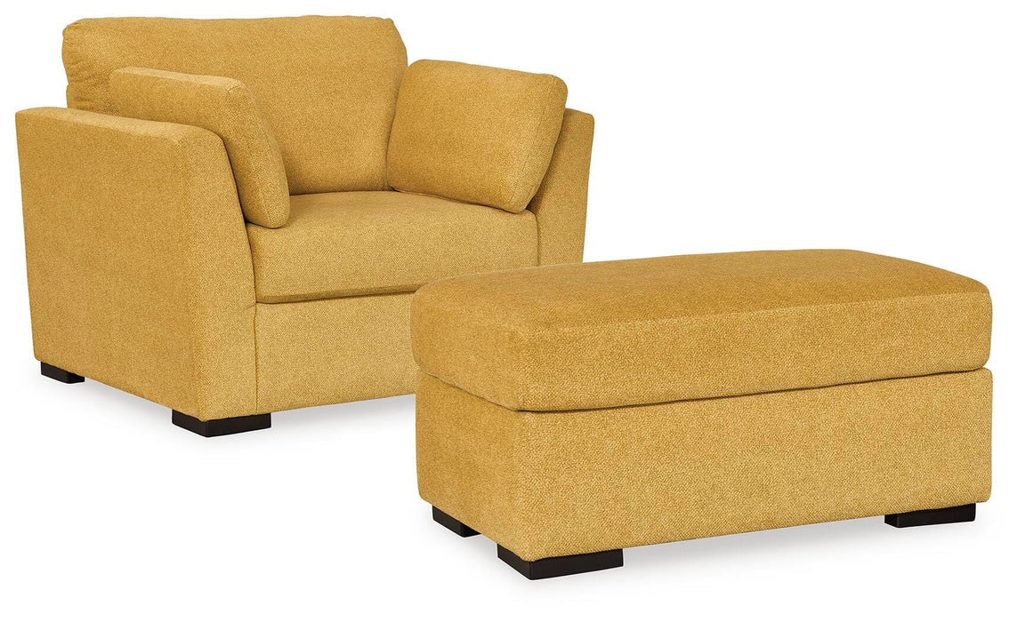 Keerwick Sofa, Loveseat, Chair and Ottoman