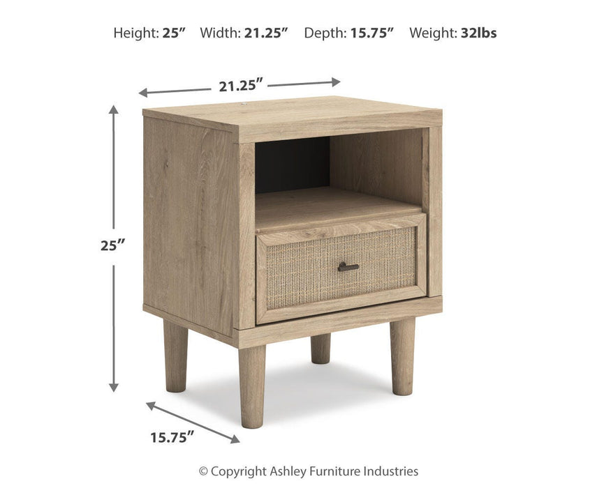 Cielden King Panel Headboard, Dresser, Mirror, Chest and Nightstand