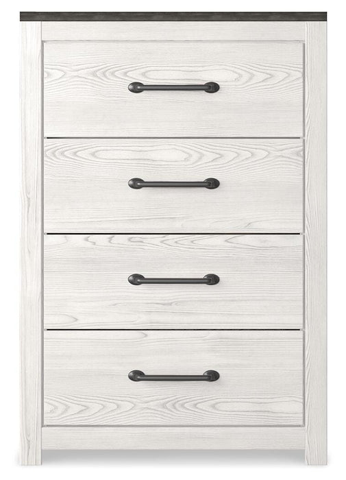 Gerridan Queen Panel Bed, Dresser, Mirror, Chest and Nightstand