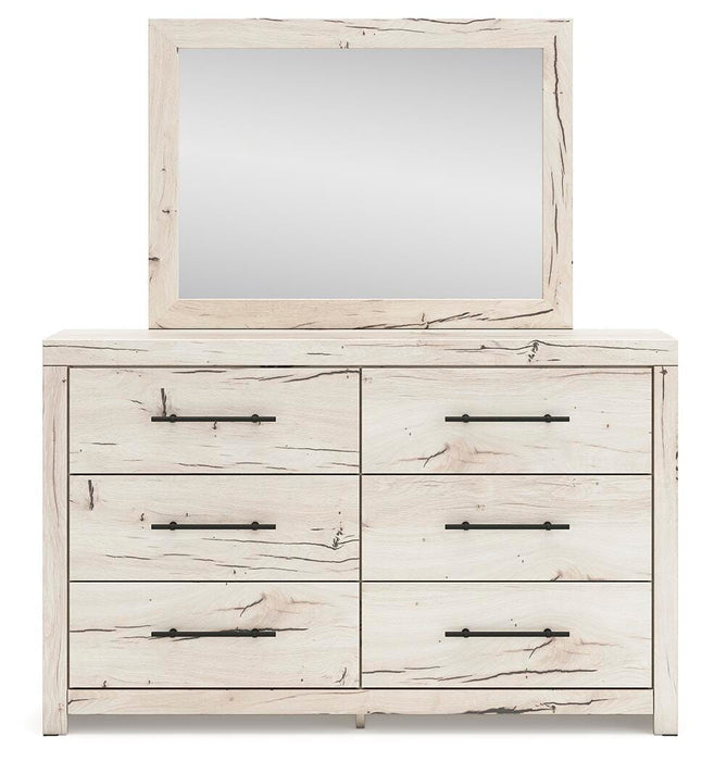 Lawroy Queen Panel Headboard, Dresser, Mirror and Nightstand
