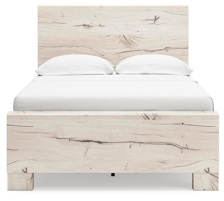 Lawroy Full Panel Bed, Dresser, Mirror and Nightstand