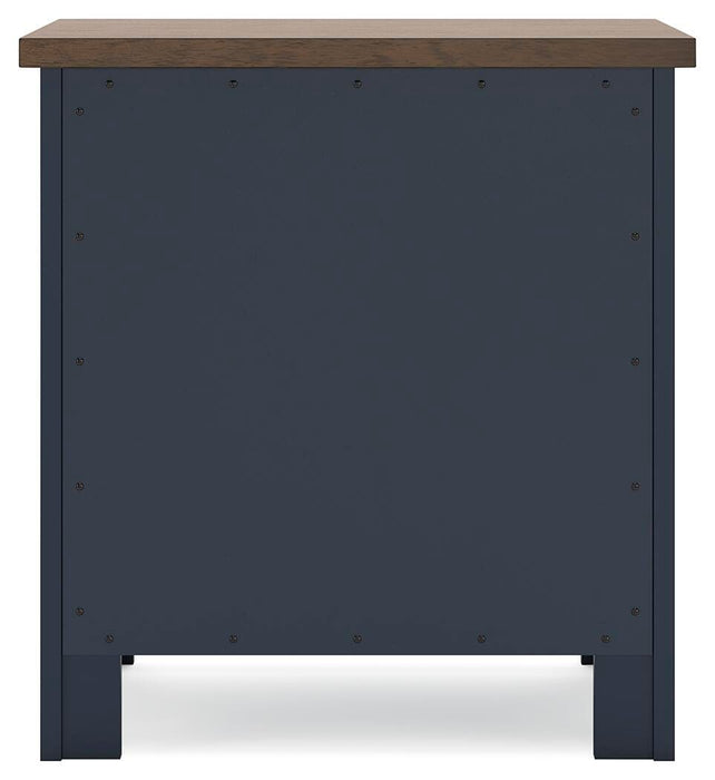 Landocken Full Panel Bed, Dresser, Mirror, Chest and Nightstand