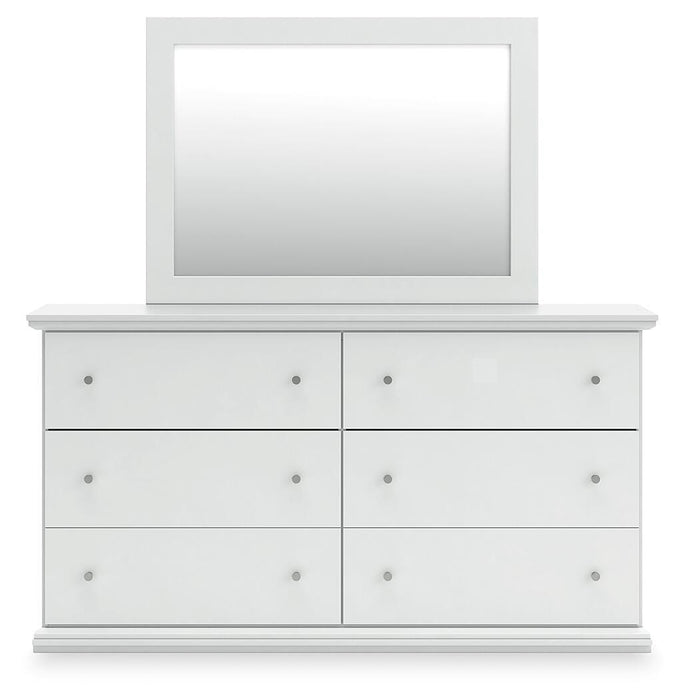 Bostwick Shoals Queen Panel Bed, Dresser, Mirror, Chest and Nightstand