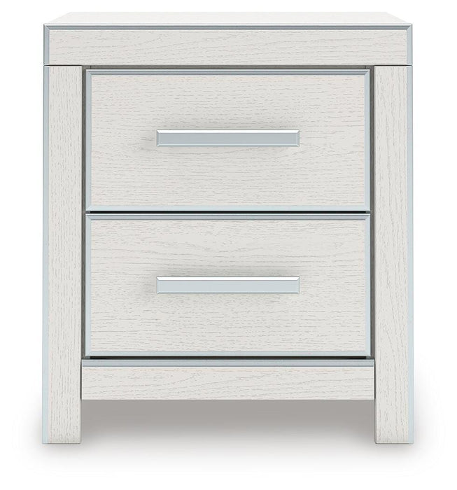 Zuraleus Queen Upholstered Bed, Dresser, Mirror and Nightstand