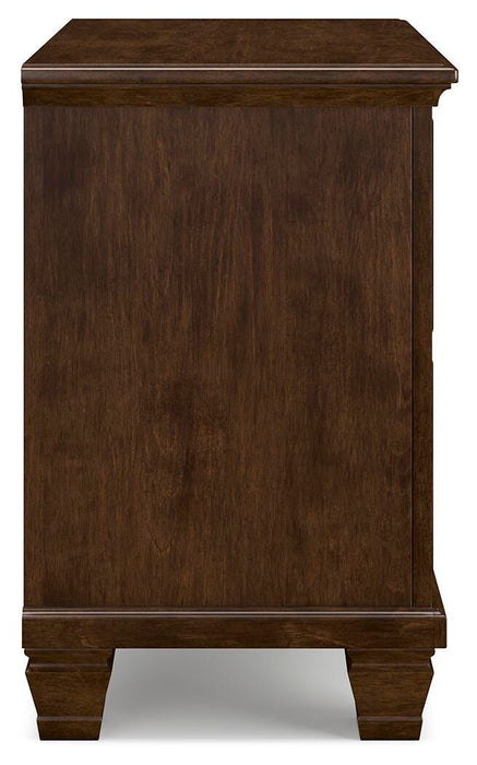 Danabrin Full Panel Storage Bed, Dresser, Mirror and Nightstand