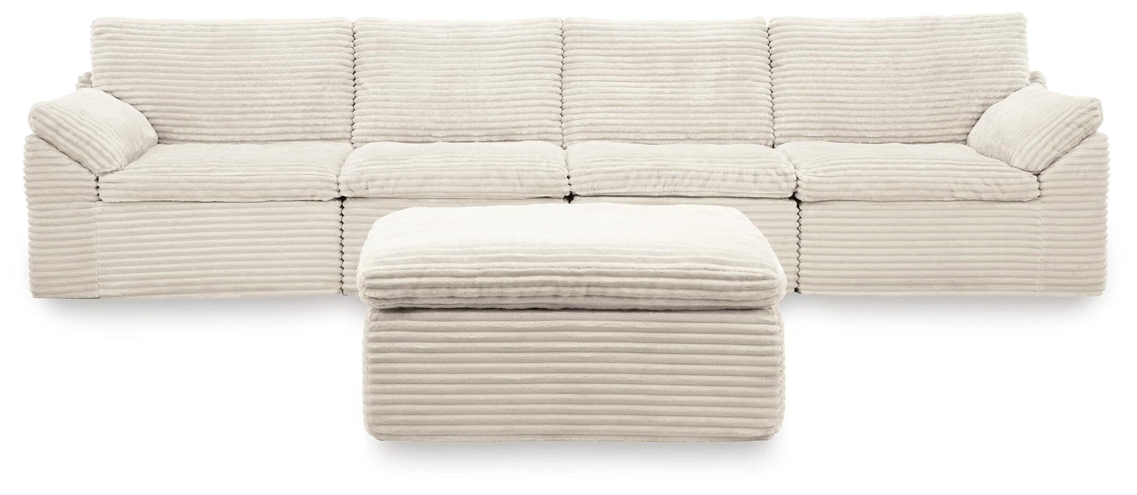 Fannin 4-Piece Sectional with Ottoman