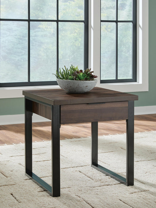 Wickman Falls Square End Table