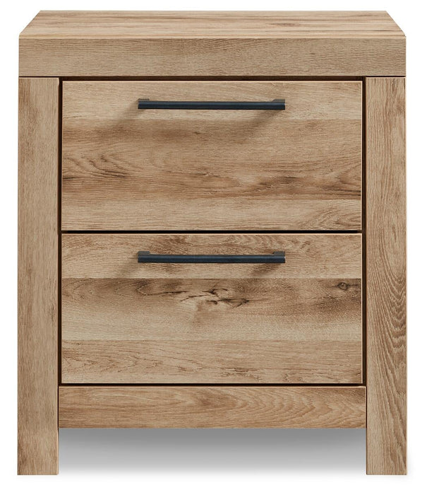 Hyanna Full Panel Bed, Dresser, Mirror, Chest and Nightstand
