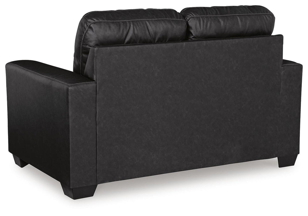 Barlin Mills Sofa, Loveseat and Recliner