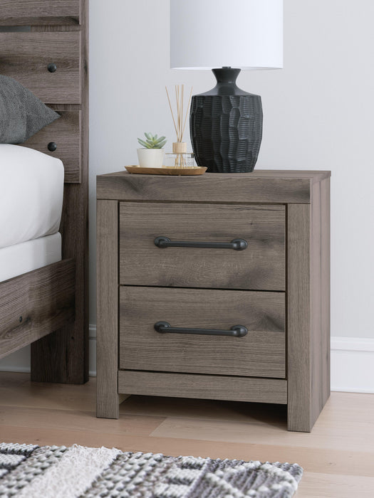 Urbanoore Full Panel Bed with Storage, Dresser, Mirror and Nightstand
