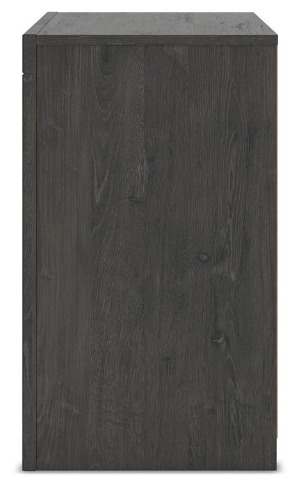 Parlayon Queen Panel Bed, Dresser, Mirror, Chest and Nightstand