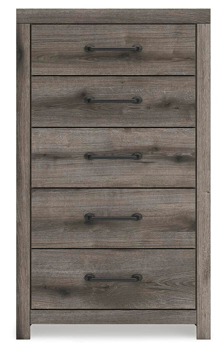 Urbanoore Full Panel Storage Bed, Dresser, Mirror, Chest and Nightstand