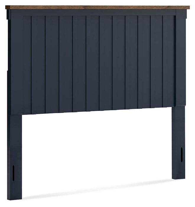 Landocken Full Panel Headboard, Dresser and Mirror
