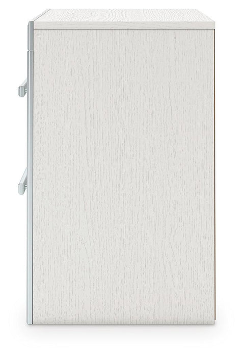 Birmonton King Upholstered Bed, Dresser, Mirror and Nightstand