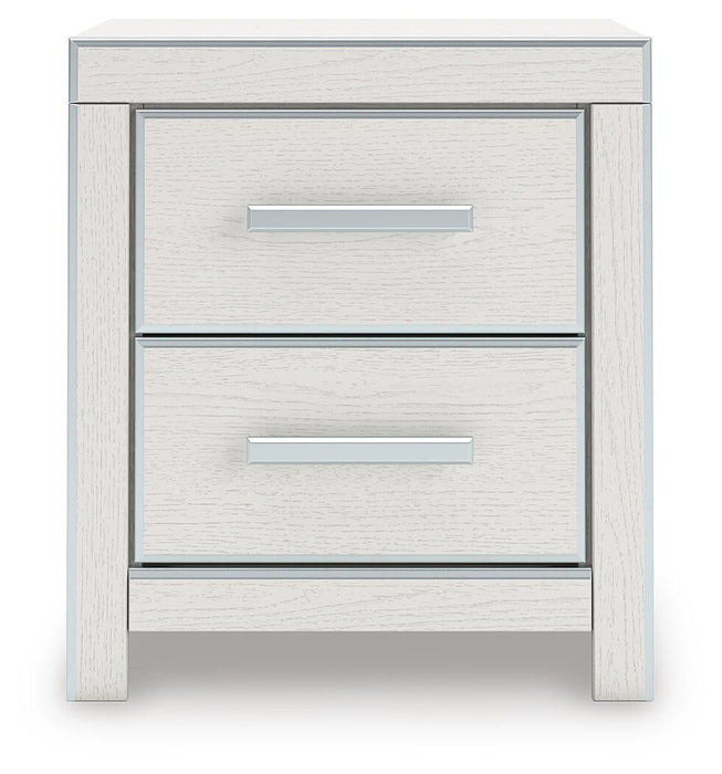 Birmonton Queen Upholstered Bed, Dresser, Mirror, Chest and Nightstand