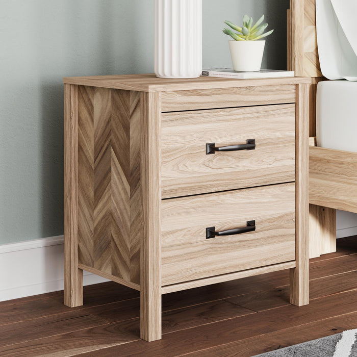 Battelle Two Drawer Night Stand